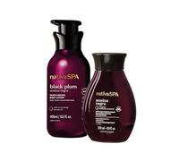 O Boticário Nativa SPA Prugna Nera Set Regalo Cura della Pelle con 2 Prodotti | Crema Idratante Corpo 400ml e Olio Corpo Profumato 200ml