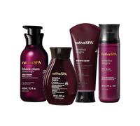 O Boticário Nativa SPA Prugna Nera Set Regalo Cura della Pelle con 4 Prodotti | Crema Idratante Corpo 400 ml, Olio Corpo Profumato 200 ml, Gel Doccia e Bagno 200 g e Bruma Corpo 200 ml