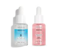O Boticário Quem Disse, Berenice? skin.q Set Cura della Pelle con 2 Prodotti | Siero Effetto Lifting Immediato com Peptidi e Gomma di Acacia e Siero Viso con 8 Acidi Ialuronici di Riempimento