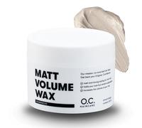 O.C. HAIRCARE Matt Volume Wax - Forte volume di cera per capelli per uomini - test senza rischi per 30 giorni - struttura opaca, lucentezza sana e tenuta forte - nessun incollaggio - ideale per