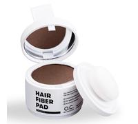 O.C. HAIRCARE Polvere per infoltire i capelli per donne e uomini - per segreti, separazione e attaccatura dei capelli - raccomandata dai saloni leader - 9 colori - polvere resistente (marrone chiaro)