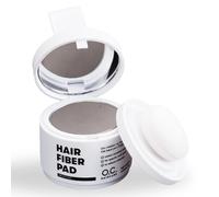 O.C. HAIRCARE Polvere per infoltire i capelli per donne e uomini - per sezioni segrete e attaccatura dei capelli - raccomandata dai saloni leader - 9 colori - polvere resistente (grigio)