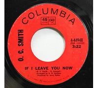 O.C. SMITH - O.C. SMITH 45 RPM DADDY'S LITTLE MAN / IF I LEAVE YOU NOW
