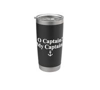 O CAPITANO! MY CAPITAN! WALT WHITMAN POEM ANCORA Bicchiere termico in acciaio inox doppia parete
