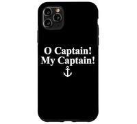 O CAPITANO! MY CAPITAN! WALT WHITMAN POEM ANCORA Custodia per iPhone 11 Pro Max