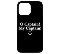 O CAPITANO! MY CAPITAN! WALT WHITMAN POEM ANCORA Custodia per iPhone 13 Pro Max