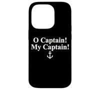 O CAPITANO! MY CAPITAN! WALT WHITMAN POEM ANCORA Custodia per iPhone 14 Pro