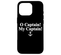O CAPITANO! MY CAPITAN! WALT WHITMAN POEM ANCORA Custodia per iPhone 16 Pro