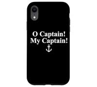 O CAPITANO! MY CAPITAN! WALT WHITMAN POEM ANCORA Custodia per iPhone XR