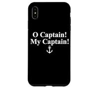 O CAPITANO! MY CAPITAN! WALT WHITMAN POEM ANCORA Custodia per iPhone XS Max