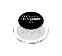 O CAPITANO! MY CAPITAN! WALT WHITMAN POEM ANCORA PopSockets PopGrip per MagSafe
