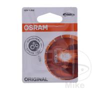 O compatibile con SRAM Blister 2 lampade a bulbo 12V 2W W2X4.6D
