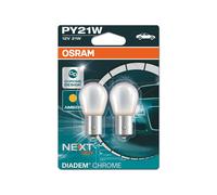 Osram Diadem Chrome Luci di Segnalazione 21W - 2 Lampadine PY21W