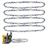 O-CONN Confezione da 4 catene per motosega da 35,5 cm, passo 3/8", calibro 0,050", 52 maglie di trasmissione, adatte a Echo, Craftsman, Poulan, Ryobi e molto altro ancora
