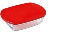 Ô Cuisine Contenitore rettangolare con coperchio, multicolore, standard