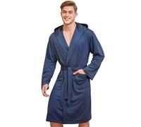 o-day Accappatoio Uomo Donna Microfibra Premium Salvaspazio per Viaggio Piscina Palestra Morbido Accappatoio Unisex Microfibra 2.0 (IT, Testo, XXL, Regular, Regular, BLU NAVY)