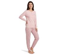 o-day Liabel Pigiama Donna Invernale Caldo Cotone 100% Lungo Due Pezzi