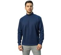 o-day Maglia Lupetto Uomo a Collo Alto in Caldo Cotone 100% - Maglia Dolcevita Uomo vestibilità Comoda e Morbida - Taglie M-XXL (IT, Testo, XXL, Regular, Regular, Blu)