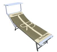 O-day Renato Balestra Telo Mare Microfibra Grande 170x90cm Asciugamano Morbido e Compatto Salvaspazio Deluxe (03- Fango/Sabbia)