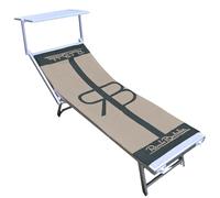 o-day Renato Balestra Telo Mare Microfibra Grande 170x90cm Morbido Salvaspazio Deluxe (07- Fango/Nero)