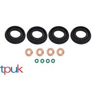 O.E Ford Carburante Guarnizione Iniettore+Rondella+Anello Set TRANSIT MK7 2.2