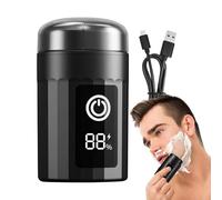 o Elettrico da Uomo Display Digitale Impermeabile | Elettrici per Viso Uomo per Barba Capelli, Casa Viaggio, Regalo per Papà Marito Fidanzato Compleanno Festa del Papà