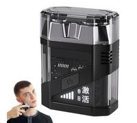 o elettrico per uomini, per uomini - Display LED Display Bustache Trimmer - o a doppia testa lavabile, strumento di rasatura ricaricabile per i baffi del viso