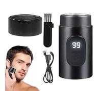 o Elettrico per Uomo,Portatile Ricaricabile a Tipo-C Impermeabile Accessorio di Cura - Rasatura Viso Elettrici Per Uomo | Per Viaggio Natale Compleanno Scuola Lavoro Ufficio Casa Palestra