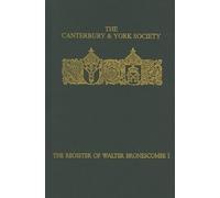O.F. Robinson The Register of Walter Bronescombe, Bishop of E (Copertina rigida)