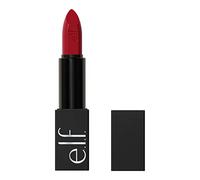 e.l.f. O Face Satin Lipstick, rossetto cremoso a lunga tenuta, nutriente e altamente pigmentato, infuso con jojoba, prodotto vegano e non testato sugli animali, Own It