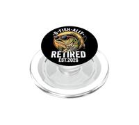 O-Fish-Ally in pensione 2026 per la pensione della pesca del pescatore PopSockets PopGrip per MagSafe
