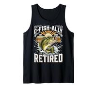 O-Fish-Ally Retired 2026 Fishing Retirement Funny Fisherman Canotta