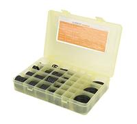 O Gasket Kit 396 Pcs Rubber O Rings Assortment Set With Duty Storage Box For Automotive AC Repair Hydraulic Pneumatic Maintenance Carter E Excavator And Machinery