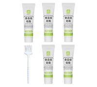 O Grasso Anello - Lubrificante In Silicone Alimentare | 5 Pezzi Di Grasso Macchina, Lubrificante Durevole Per Idraulici, Cartucce Di Rubinetto, Filtri Acqua, Anelli Da Cucina E