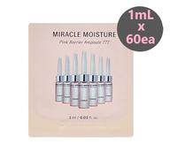 O HUI Miracle Moisture Pink Barrier Ampolle 777 Tester (1 ml x 60 pezzi) K-Be...