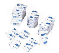 O-Kinee 130 Pezzi Pad Biadesivo, Nastro Biadesivo Extra Forte, Rotondo Quadrato Rettangolari per Articoli Da Incollare, Pareti e Pavimenti (Bianca)