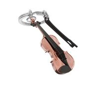 O meta[l]morphose METALMORPHOSE - Portachiavi con violino, portachiavi, strumento musicale, regalo originale per uomo e donna, multicolore, taglia unica