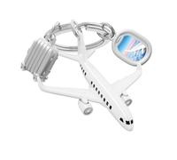 O meta[l]morphose METALMORPHOSE - Portachiavi da viaggio, portachiavi a forma di globo girante, regalo originale per avventuriero, per uomo e donna, multicolore, taglia unica