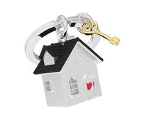 O meta[l]morphose METALMORPHOSE - Portachiavi Maison du Bonheur - Porta chiavi - Regalo per uomo e donna, grigio, taglia unica
