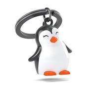O meta[l]morphose METALMORPHOSE Portachiavi Pinguino, Portachiavi Animali, Regalo Bambino, Uomo e Donna, Bianco, Taglia Unica, bianco, Taille unique, Novità