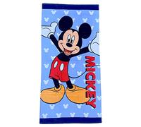 O&N Spa Telo mare asciugamano disney bambina bambino asciugamani teli minnie spiderman spiaggia accessori cotone bimbo bagno frozen topolino spugna bimba bambini (Topolino)