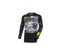 ONeal Element Rancid, maglia S male Nero/Bianco/Verde/Rosso
