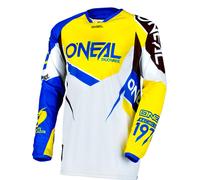O´Neal Hardwear Flow True Jersey, blu/giallo, Taglia S