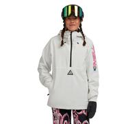 O´neill Fwc Play Park Snow Anorak Jacket Bianco L Donna