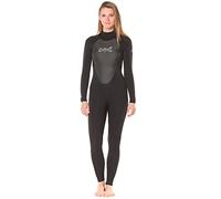 O' Neill Wetsuits Donna Muta in Neoprene Epic 3/2 mm Full, Donna, Womens Epic 3/2mm Full Wetsuit, Nero, 38T