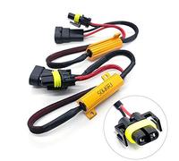 O-NEX LED Resistenza Kit HB4 9006 Relay Adattatore per Cablaggio Anti Flicker Decoder Errore canceller d'avvertimento (Adatto a: 9005, 9145, H10)