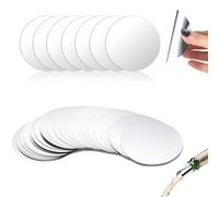 O OLAX 50 Pezzi Salvagoccia Vino 7.5 cm - Versatore Antigoccia in PET Alimentare Riutilizzabile - Dischetti Versatori per Bottiglie di Vino Rosso, Bevande - Bar, Ristorante, Casa