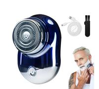 o Per Il Viso 'Uomo Trimmer Elettrico Compatto Leggero Impermeabile Mini | Elettrici Lavabili, Asciutti Senza Fili Ricaricabile Bagnato Asciutto Lame Di Precisione Basso Rumore Lavabile Per Casa V