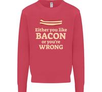 O Piace Il Bacon O Hai Torto Divertente Uomo Felpa Maglione