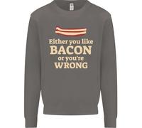 O Piace Il Bacon O Hai Torto Divertente Uomo Felpa Maglione